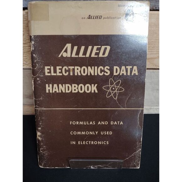 VTG Allied Electronics Data Handbook 1966 Allied Radio Corporation Paperback - Picture 1 of 2